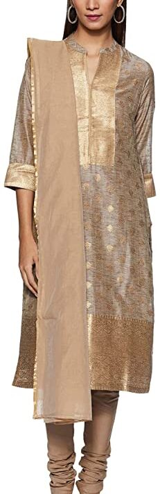BIBA Women's Synthetic Salwar_Suit_Set