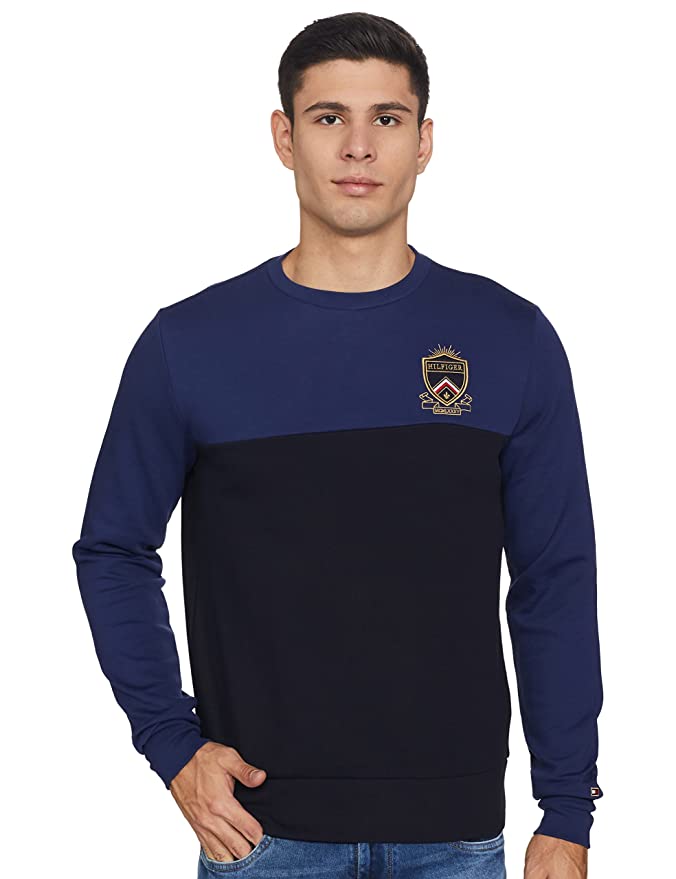 Tommy Hilfiger Men's Cotton Round Neck Sweatshirt