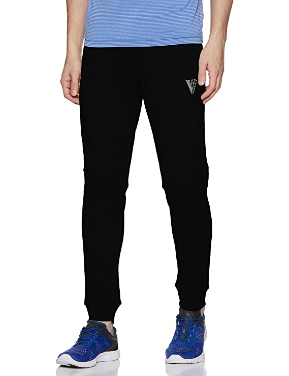 Van Heusen Athleisure Men Joggers - Cotton Rich - Drawstring Waist, Side Panel, Twin Pockets